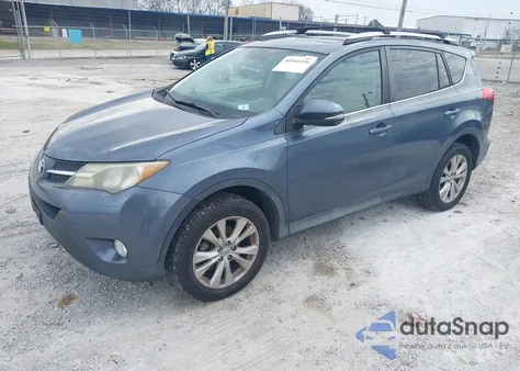 2013 Toyota Rav4 Limited из США, поврежденный, VIN 2T3YFREVXDW038492